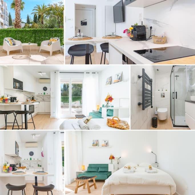 Le Bristol By Apirent #Climatisation #Terrasse #Central Cannes Kültér fotó